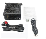 Lot 4pcs: PowerSpec 650W 80plus Bronze 2x PCIE Modular Cable ATX PC Power Supply