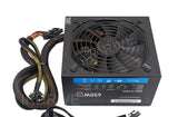 Lot 4pcs: PowerSpec 650W 80plus Bronze 2x PCIE Modular Cable ATX PC Power Supply