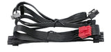 Lot 4pcs: PowerSpec 650W 80plus Bronze 2x PCIE Modular Cable ATX PC Power Supply