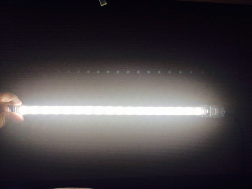 New 12V 3.6W Soft White LED Light Bar Non-Waterproof + Power Adapter & Cable