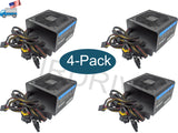 OPEN Lot 4pcs: PowerSpec 430W 80plus Approved 2x PCIe Desktop Internal PC ATX 12V Power Supply