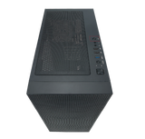 New AZZA Bundle Celesta CSAZ-340F ARGB Mid Tower ATX Case w/ SHARK ATX-1000-LED 1000W BLUE LED PSU