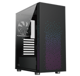 New AZZA Bundle Celesta CSAZ-340F ARGB Mid Tower ATX Case w/ SHARK ATX-1000-LED 1000W BLUE LED PSU