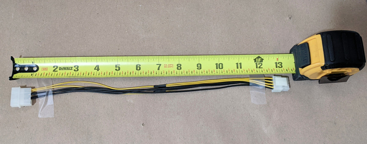 Molex Peripheral Power Connector to 8pin 12V,4pin ATX Motherboard Adapter Cable