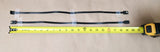 Mix Lot 80: NEW 19" SATA 3.0 6Gb/s (40x 90-degree+ 40x Straight) PC Data Cables