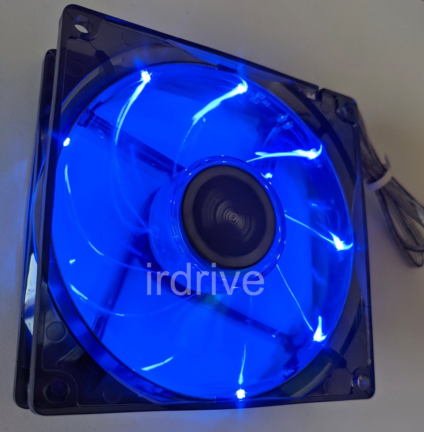 2-Pack: NEW Enermax 90mm x 25mm Blue LED 3-pin 12V PC Case Cooling Fan + Screws