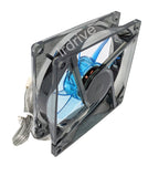 4-Pack: NEW Enermax 90mm x 25mm Blue LED 3-pin 12V PC Case Cooling Fan + Screws