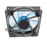 4-Pack: NEW Enermax 90mm x 25mm Blue LED 3-pin 12V PC Case Cooling Fan + Screws