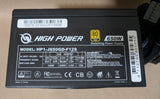 USED Lot 4pcs: HIGH POWER HP1-J650GD-F12S 650W 80plus Gold ATX/EPS 12V Gaming PC Power Supply