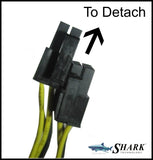 SHARK ATX-1000-LED Quiet LED Fan 1000W Gaming PC PCIe Power Supply ATX/EPS 12V