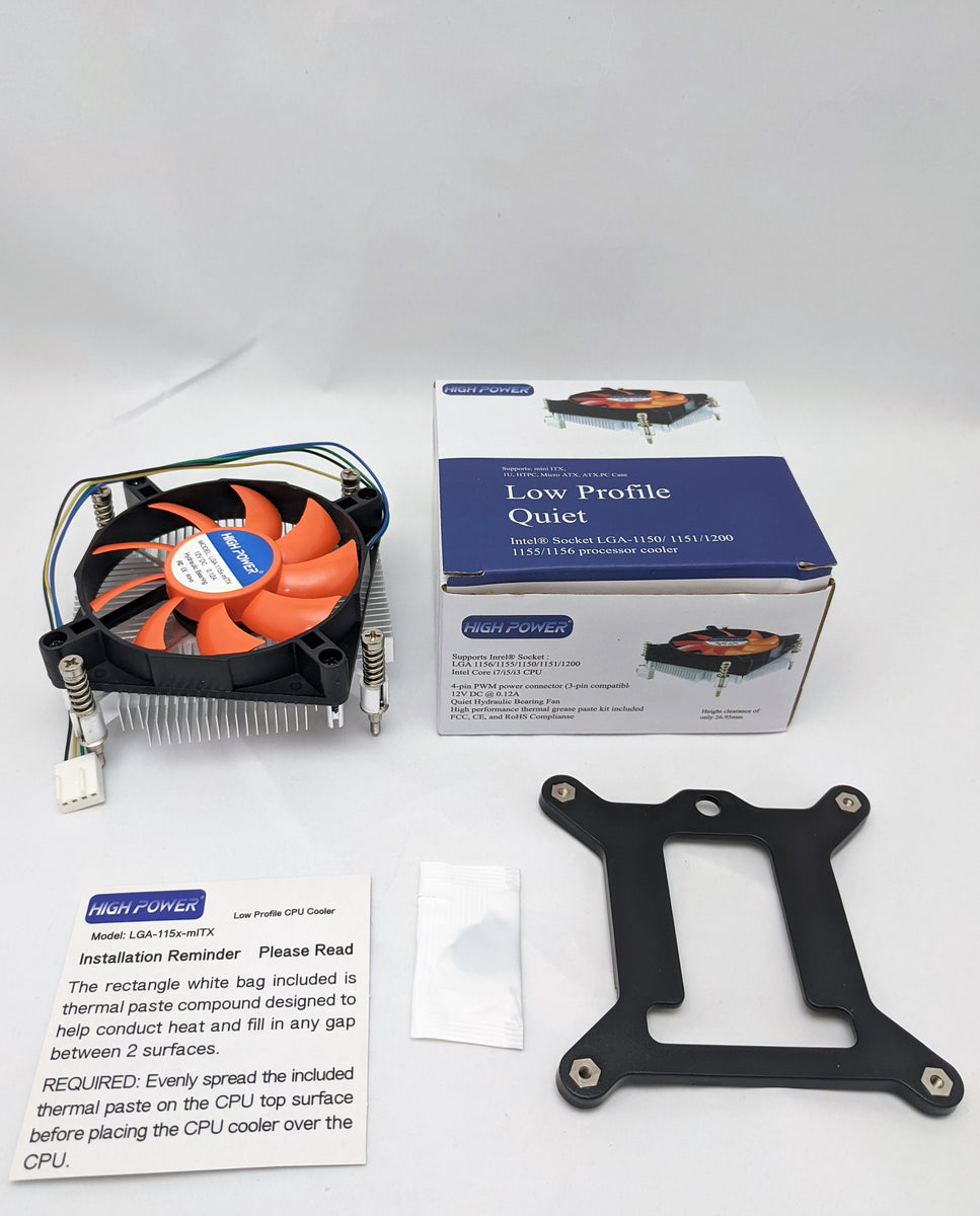 HIGH POWER® LGA-115x-mITX Low Profile (26.95mm in height