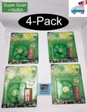 4-pack: NEW Evercool Ever Green 80mm 3pin 16dBA Super Quiet  PC Case Cooling Fan EGF-8