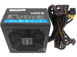 OPEN Lot 4pcs: PowerSpec 430W 80plus Approved 2x PCIe Desktop Internal PC ATX 12V Power Supply