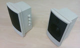 Lot of 6pcs: NEW STEREO Amp. Speaker for MP3 Walkman CD Portable DVD Blu-Ray Player LCD TV PC