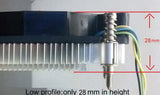 Low profile cpu cooler height 28mm
