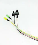 20" Front Panel PC Case ON/OFF Reset Switch POWER/HDD LED Connector Cables
