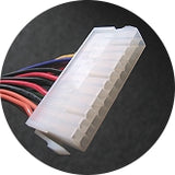 24-to-20 pin Legacy Motherboard Adapter Cable for 24pin PC ATX Power Supply
