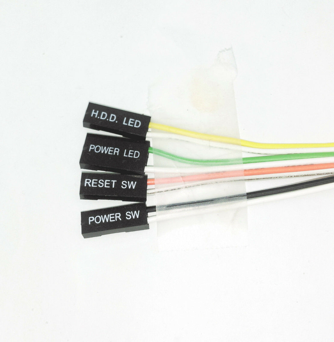 thumbnail image 2 of ATX Power On / Reset Switch Cable With HDD LED Light For PC Desktop Computer Case 2 of 6