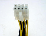 Molex Peripheral Power Connector to 8pin 12V,4pin ATX Motherboard Adapter Cable