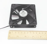 Lot 2: Quiet 90mm Computer Case Cooling Fan DC 12V PC System Cooler, 9cm 4-pin