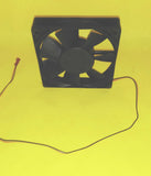 Qty 2: Jamicon 120mm Dual-Ball-Bearing Cooling Fan Kit for Open Air/ PC/ Server Case JF1225B1HA