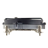 Titan DC-155A915Z/RPW 1U / Mini-ITX PC Intel Socket LGA 1150/1151/1155/1156 Low-Profile CPU Cooler w/ 95mm Cooling Fan