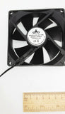 Lot 2: Quiet 90mm Computer Case Cooling Fan DC 12V PC System Cooler, 9cm 4-pin