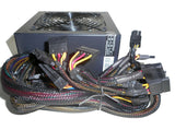 SHARK 1200W Blue LED Quiet Fan 4x PCIe 8-SATA Gaming PC ATX/EPS 12V Power Supply
