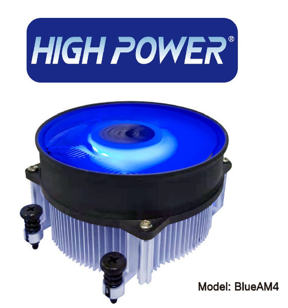 HIGH POWER® BlueAM4 CPU Cooling Fan