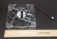 NEW 2Pin 12V DC 120mm/25mm LED ATX Replacement PC Power Supply Cooling Fan