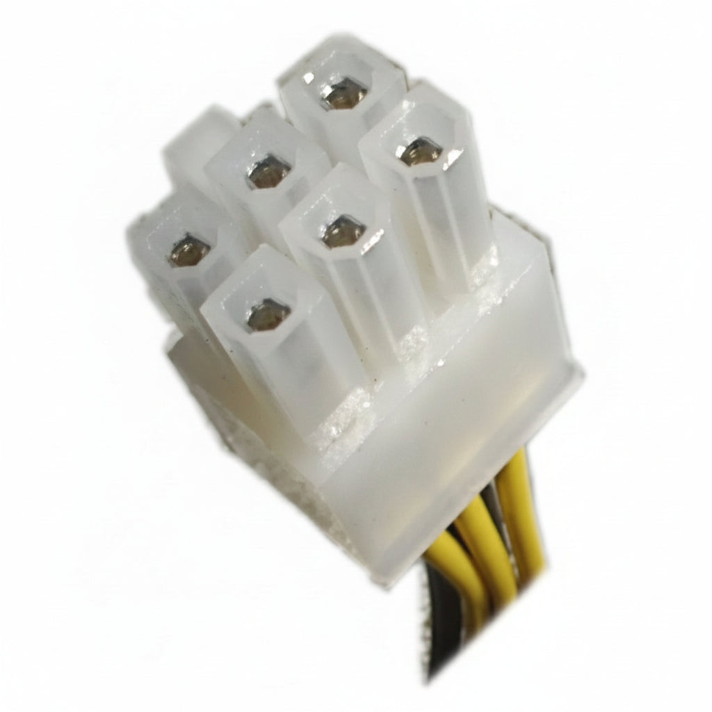 Molex Peripheral Power Connector to 6-pin PCI-Express Video Card Power Connector Adapter Cable