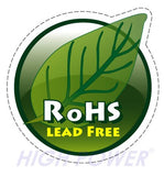 HIGH POWER®  HPA-601250U3 REV:C0-A1  60W Energy-efficient Fanless LCD Monitor AC to 12V DC Adapter