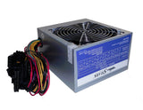 SHARK TECHNOLOGY® ATX-650W Power Supply 120mm Fan 650W with 20+4pin, 4/8-pin ATX 12V, 6+2pin PCIe, 4-SATA, 4-Molex, 1-FDD Connectors