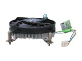 Titan DC-155A915Z/RPW 1U / Mini-ITX PC Intel Socket LGA 1150/1151/1155/1156 Low-Profile CPU Cooler w/ 95mm Cooling Fan
