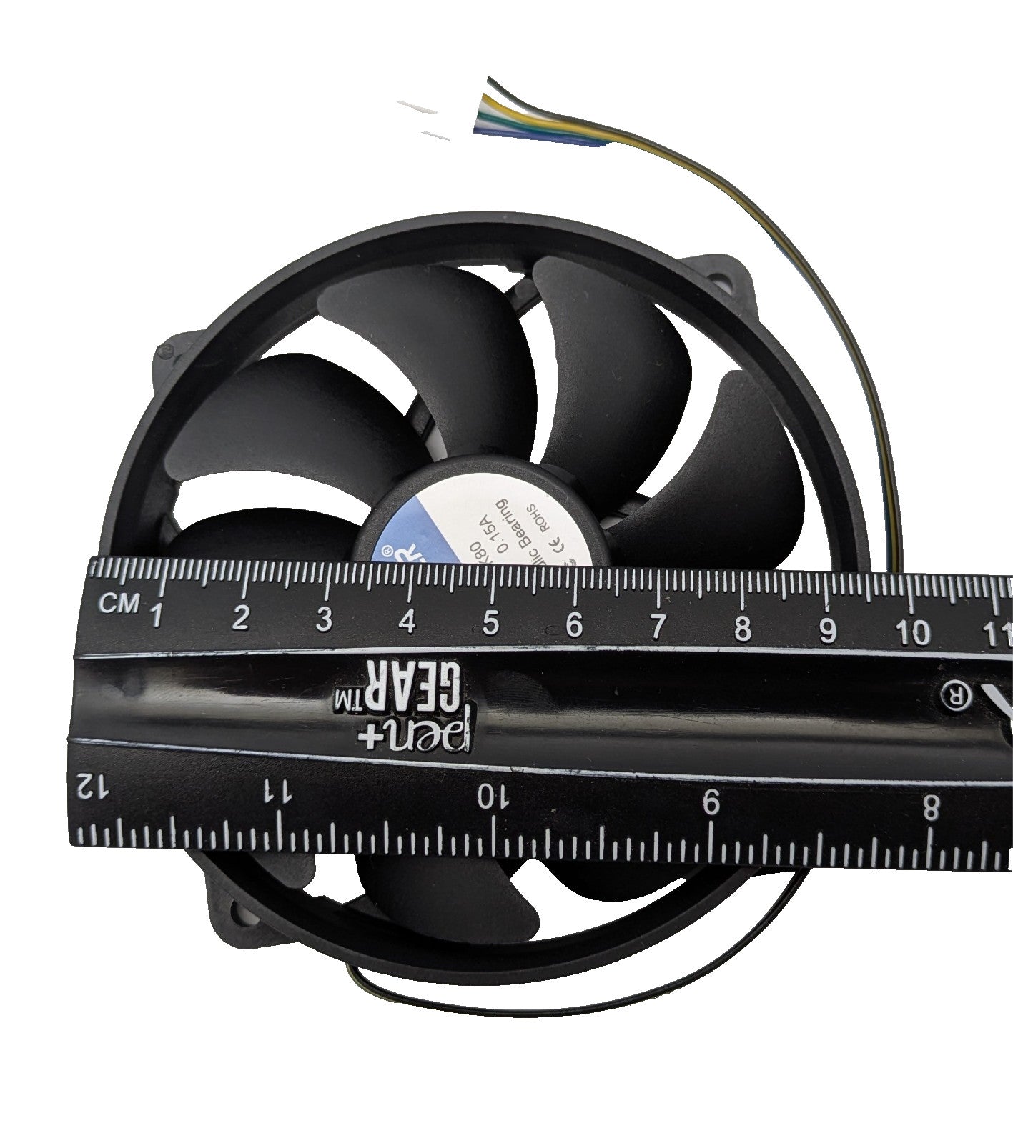NEW HIGH POWER® Low-Profile 95mm x 15mm Replacement 4-pin PWM CPU Cooling Fan on 80-mm Frame Model: JD9515K80