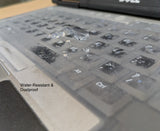 5-pack: NEW Titan TTN-ST01 Sleek Keyboard Protector Cover Pad for 16" to 18" Notebook/Laptop Computer PC