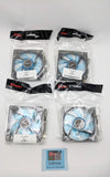 4-Pack: NEW Enermax 90mm x 25mm Blue LED 3-pin 12V PC Case Cooling Fan + Screws