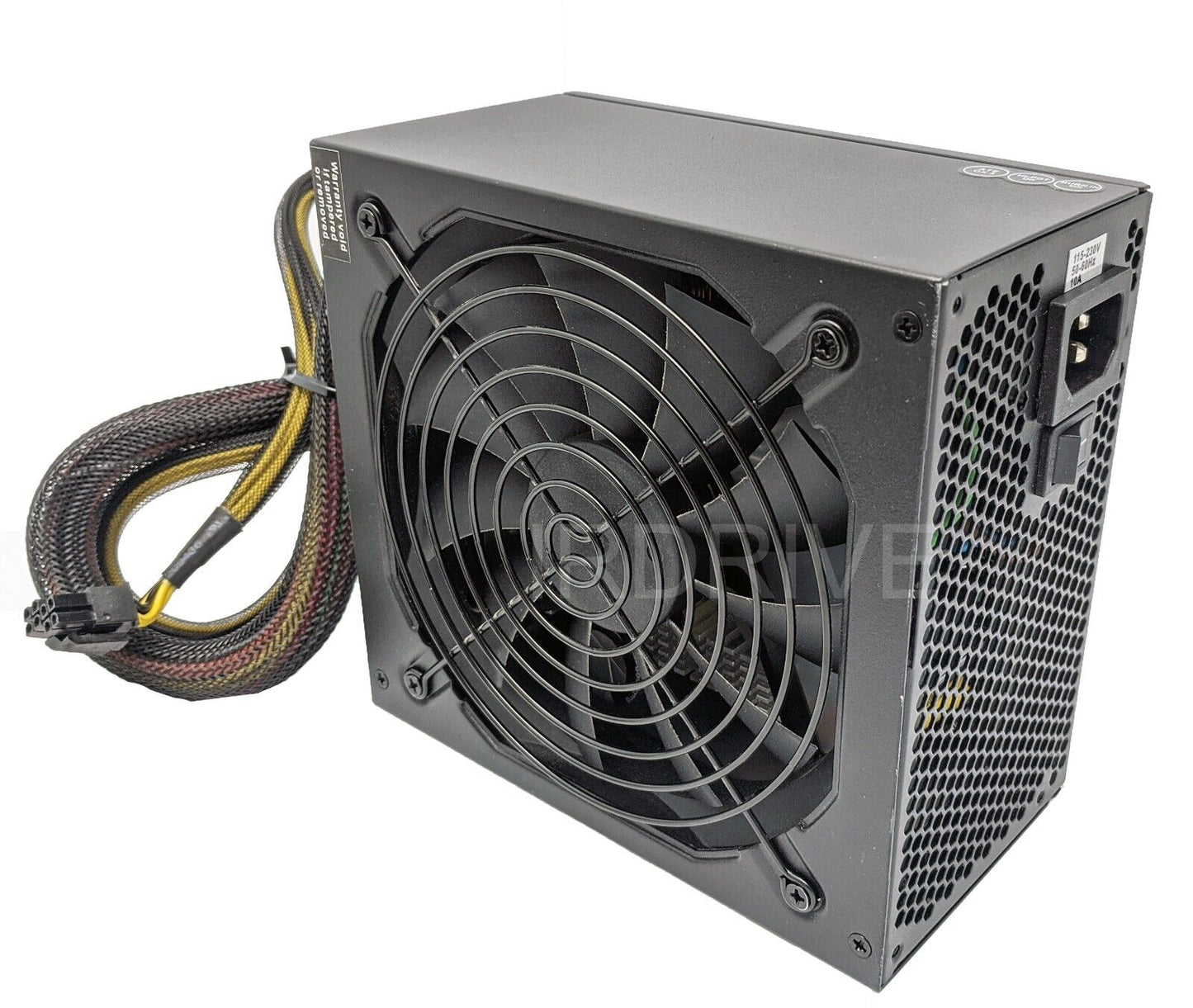 Lot 4pcs: PowerSpec 650W 80plus Bronze 2x PCIE Modular Cable ATX PC Power Supply