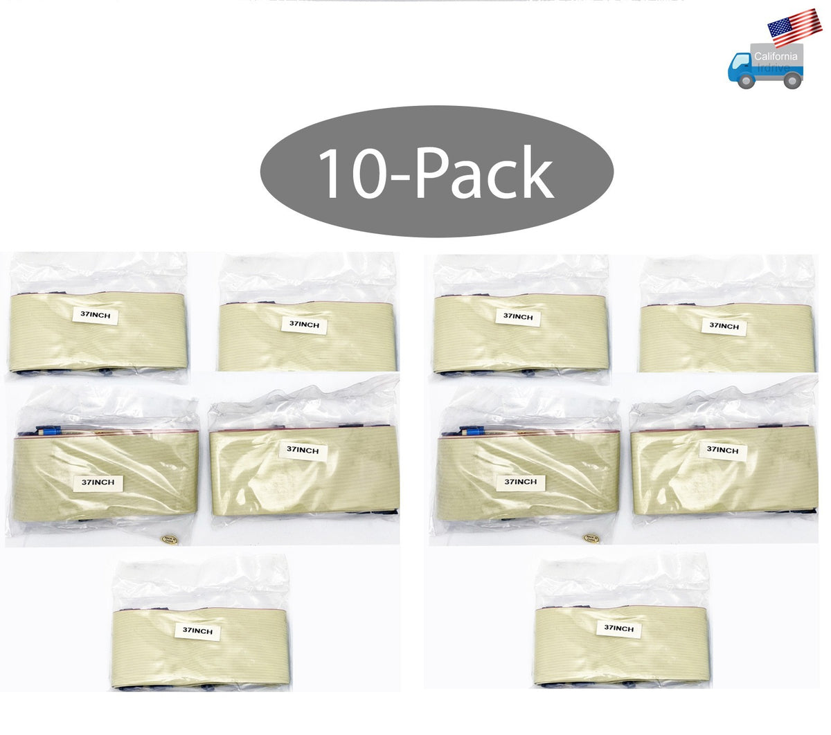 10-Pack: 37" Long IDE Ribbon 40-pin 80Wire Data Cables for Original XBOX/PC System