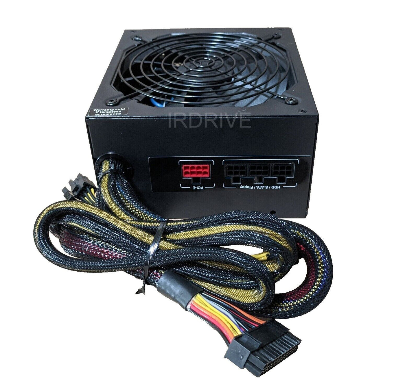 Lot 8pcs: PowerSpec 750W 80plus Bronze 2x PCIE Modular Cable ATX PC Power Supply