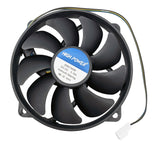 Low-Profile 95mm x 15mm Replacement 4-pin PWM CPU Cooling Fan on 80mm Frame JD9515K80