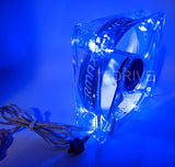 Lot 6: New Enermax Twister 90mm BLUE LED (ON/OFF Switch) 12V 3pin PC Case Cooling Fan Model: XUCEV9N (Copy) (Copy)