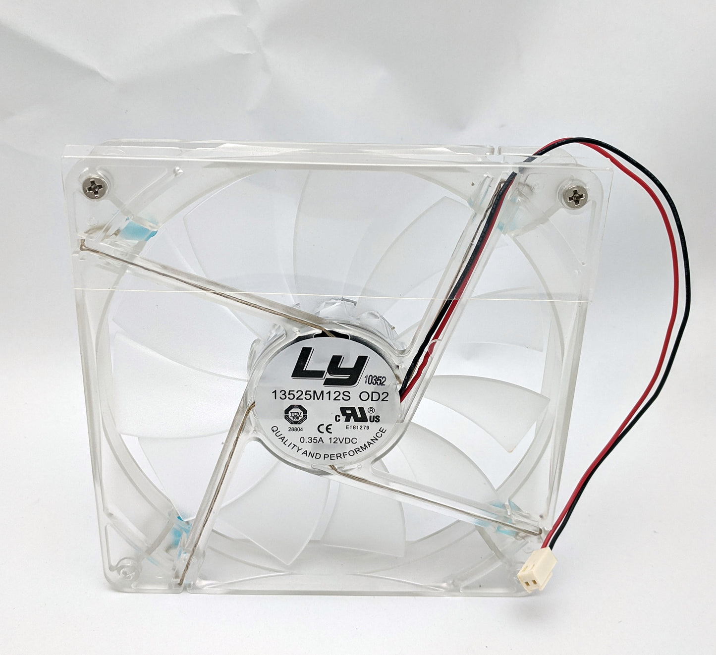 2-Pack: NEW HIGH POWER/LY 2pin 135mm/140mm Replacement LED ATX Power Supply Fan (Copy)