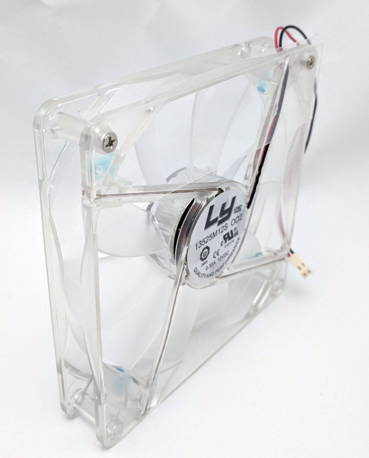 2-Pack: NEW HIGH POWER/LY 2pin 135mm/140mm Replacement LED ATX Power Supply Fan (Copy)