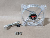 Lot 6: New Enermax Twister 90mm BLUE LED (ON/OFF Switch) 12V 3pin PC Case Cooling Fan Model: XUCEV9N (Copy) (Copy)