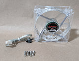Lot 6: New Enermax Twister 90mm BLUE LED (ON/OFF Switch) 12V 3pin PC Case Cooling Fan Model: XUCEV9N (Copy) (Copy)