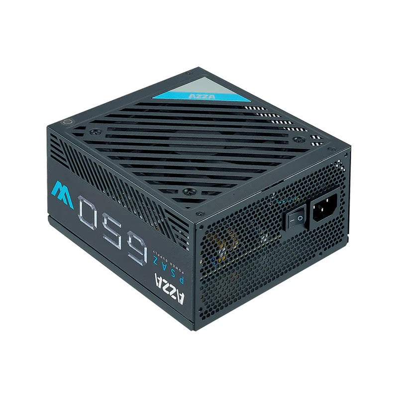 New AZZA Gaming 650W 80+ Bronze Certified 2x PCIE ATX PC Power Supply PSAZ-650W