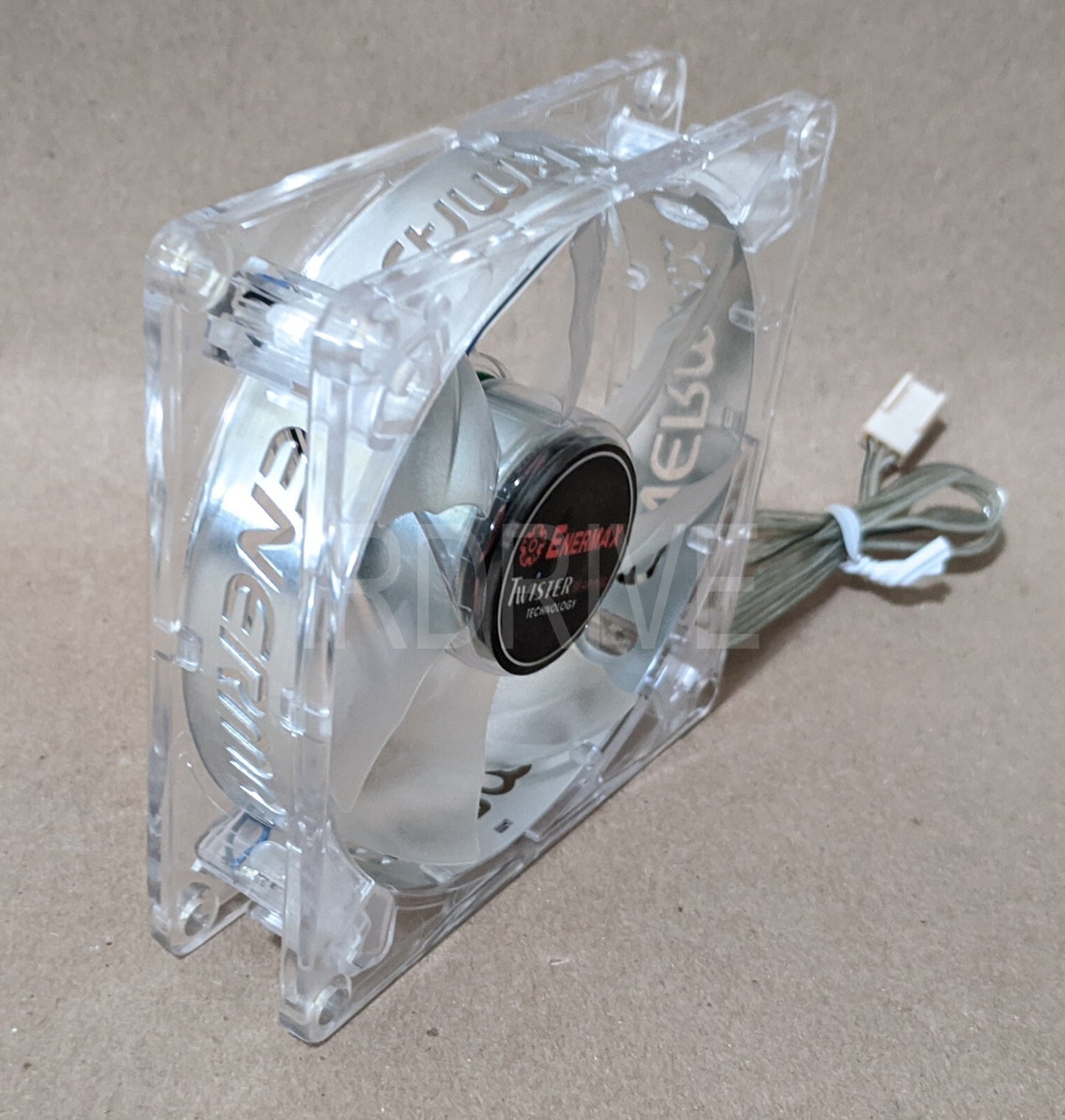 Lot 3: New Enermax Twister 90mm BLUE LED (ON/OFF Switch) 12V 3pin PC Case Cooling Fan Model: XUCEV9N (Copy)