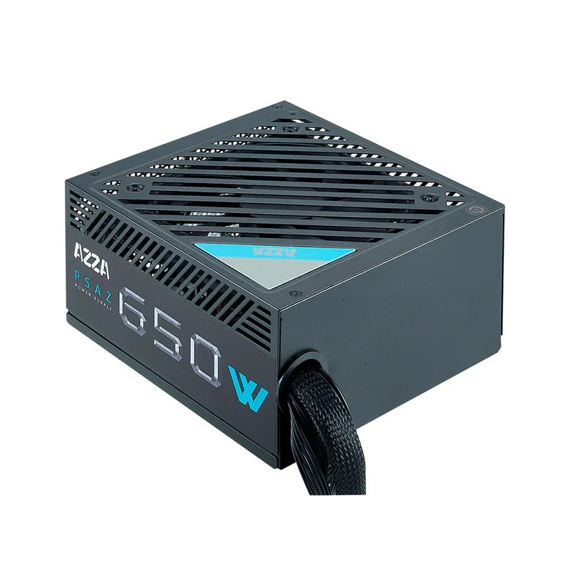 New AZZA Gaming 650W 80+ Bronze Certified 2x PCIE ATX PC Power Supply PSAZ-650W