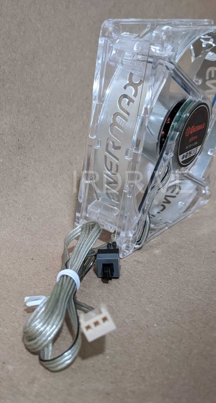 Lot 3: New Enermax Twister 90mm BLUE LED (ON/OFF Switch) 12V 3pin PC Case Cooling Fan Model: XUCEV9N (Copy)